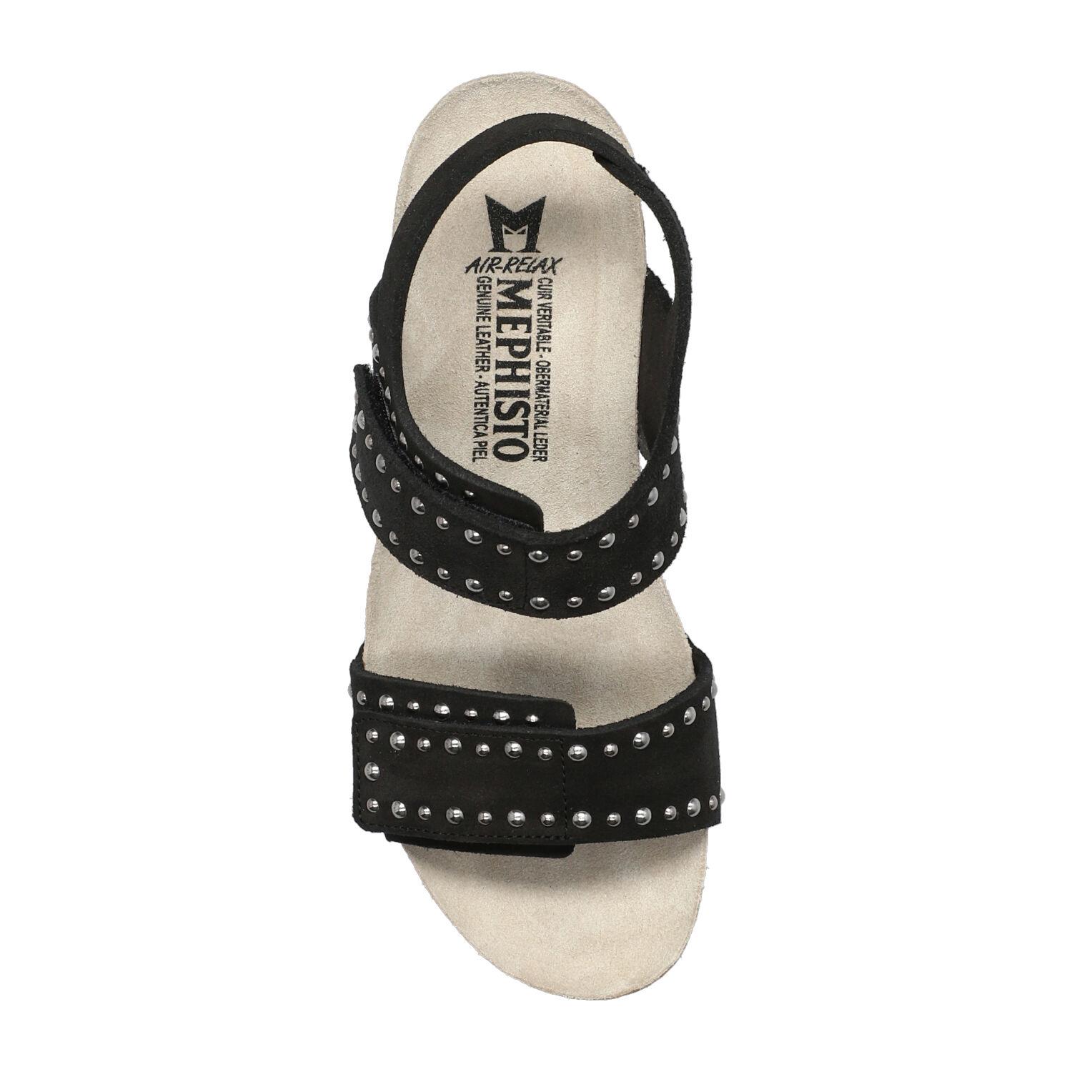 sandales femme modèle Lina Noir - Mephisto